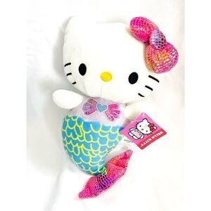 NEW Hello Kitty Mermaid Plush Stuffed Animal